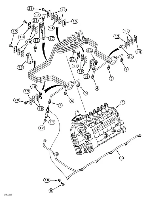 J932103 - трубка